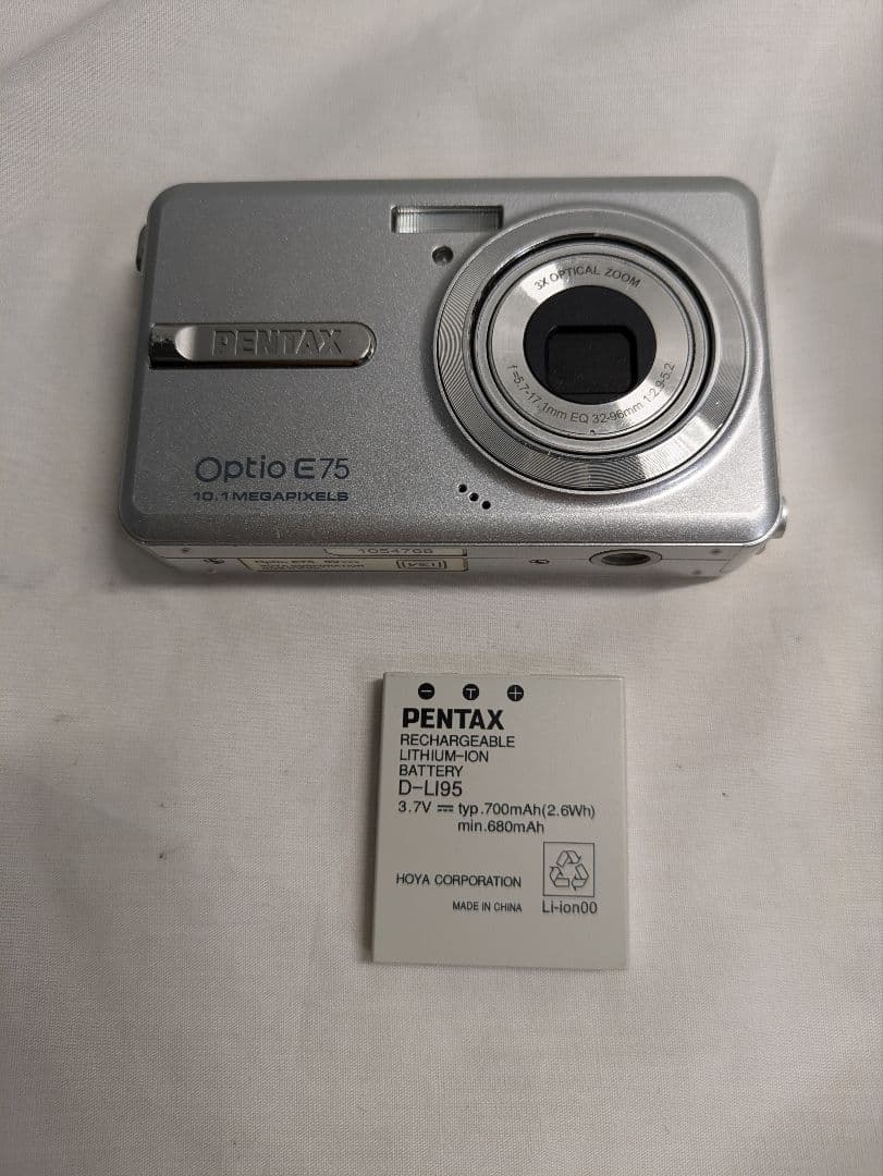 PENTAX Optio E75 デジタルカメラ