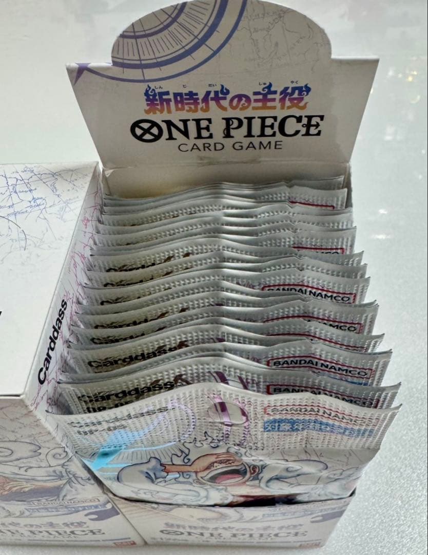 ワンピースカード 新品／未開封 テープ付き まとめ売り