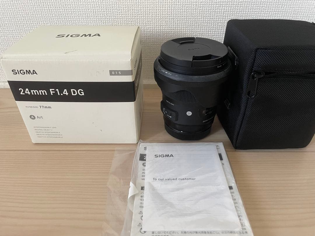 SIGMA 24mm F1.4 DG Art レンズ(for Canon)