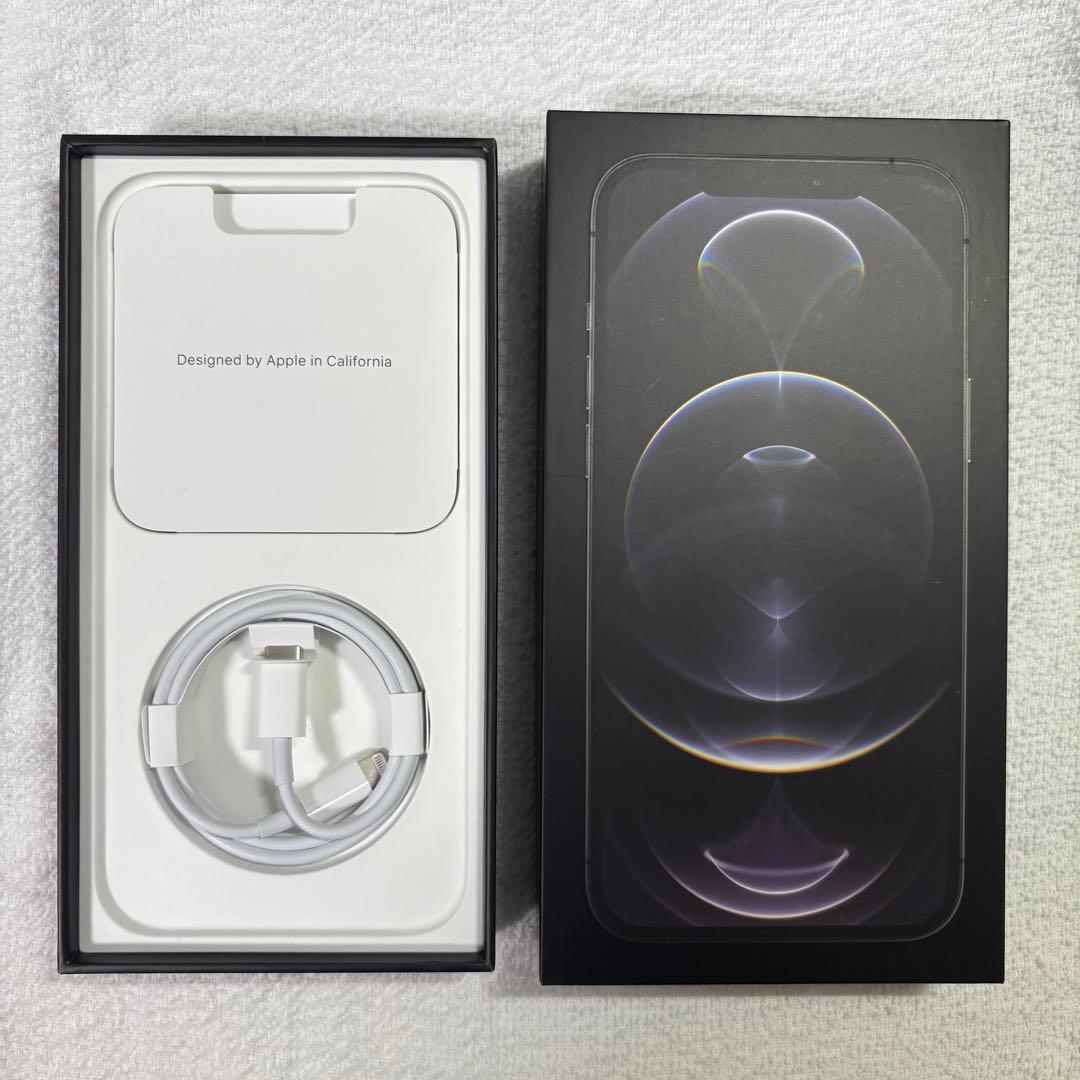 【美品】iPhone12 Pro Max 256g 本体 箱付 バッテリー88%