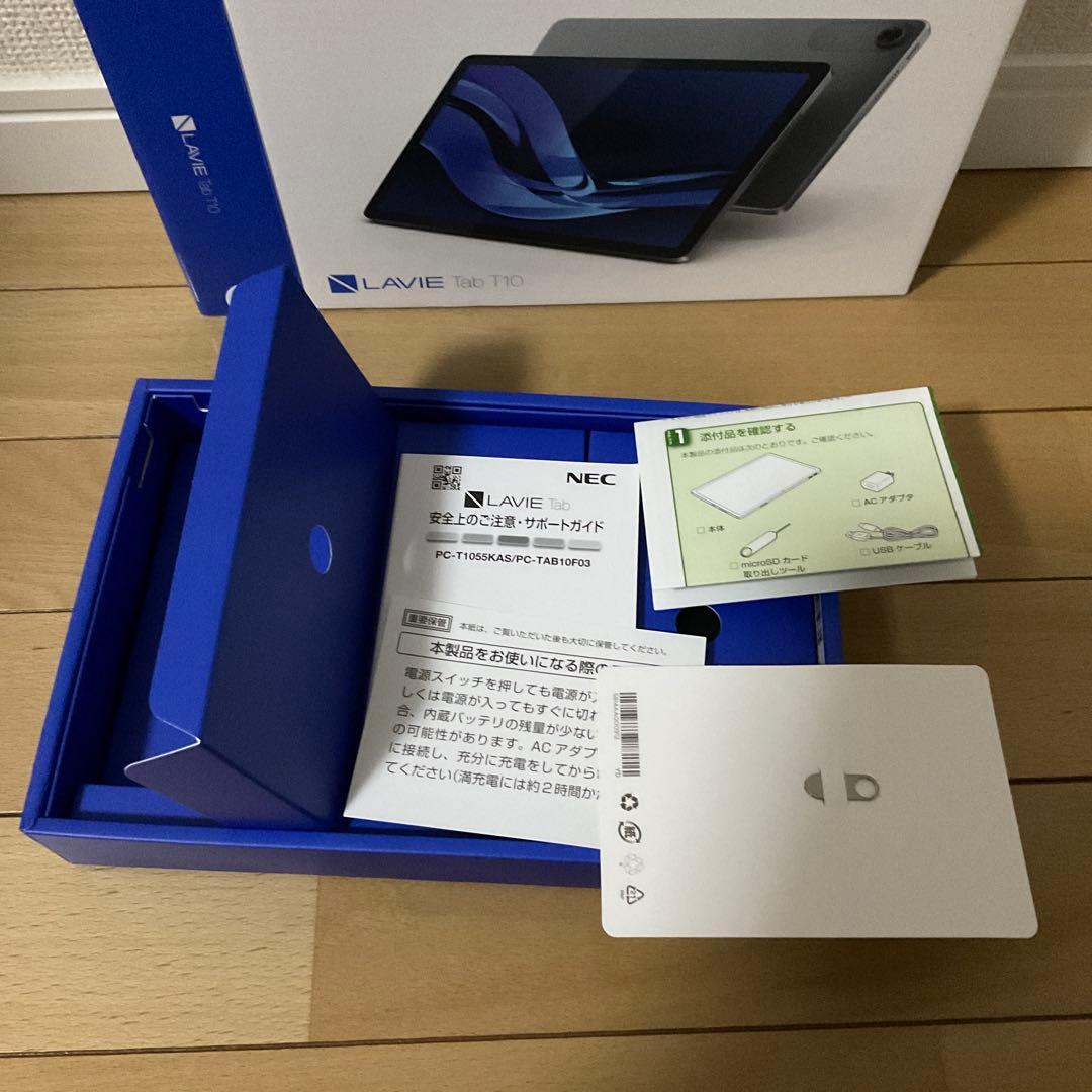 NEC LAVIE Tab T10 シルバー 本体