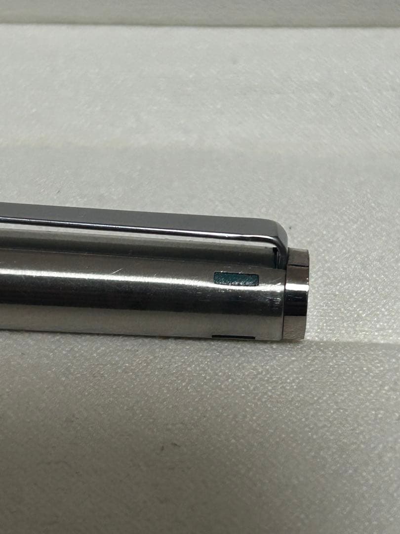 希少品。MONT BLANC シルバー 4色ボールペン