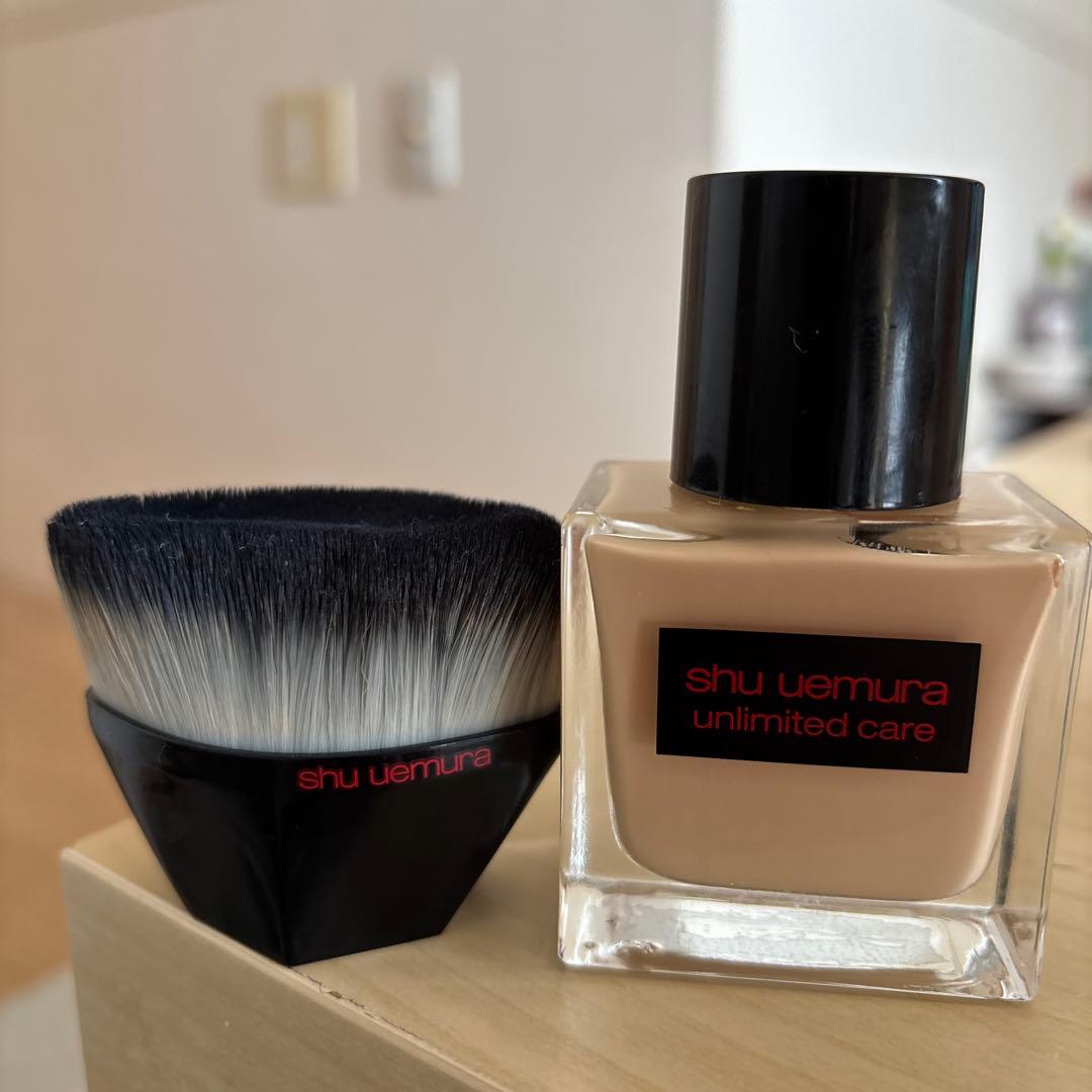 shu uemura unlimited リキッドファンデーション584