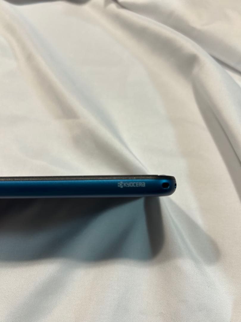 ⟡.·京セラ かんたんスマホ３ A205KC グリーン バッテリー90%以上⟡.