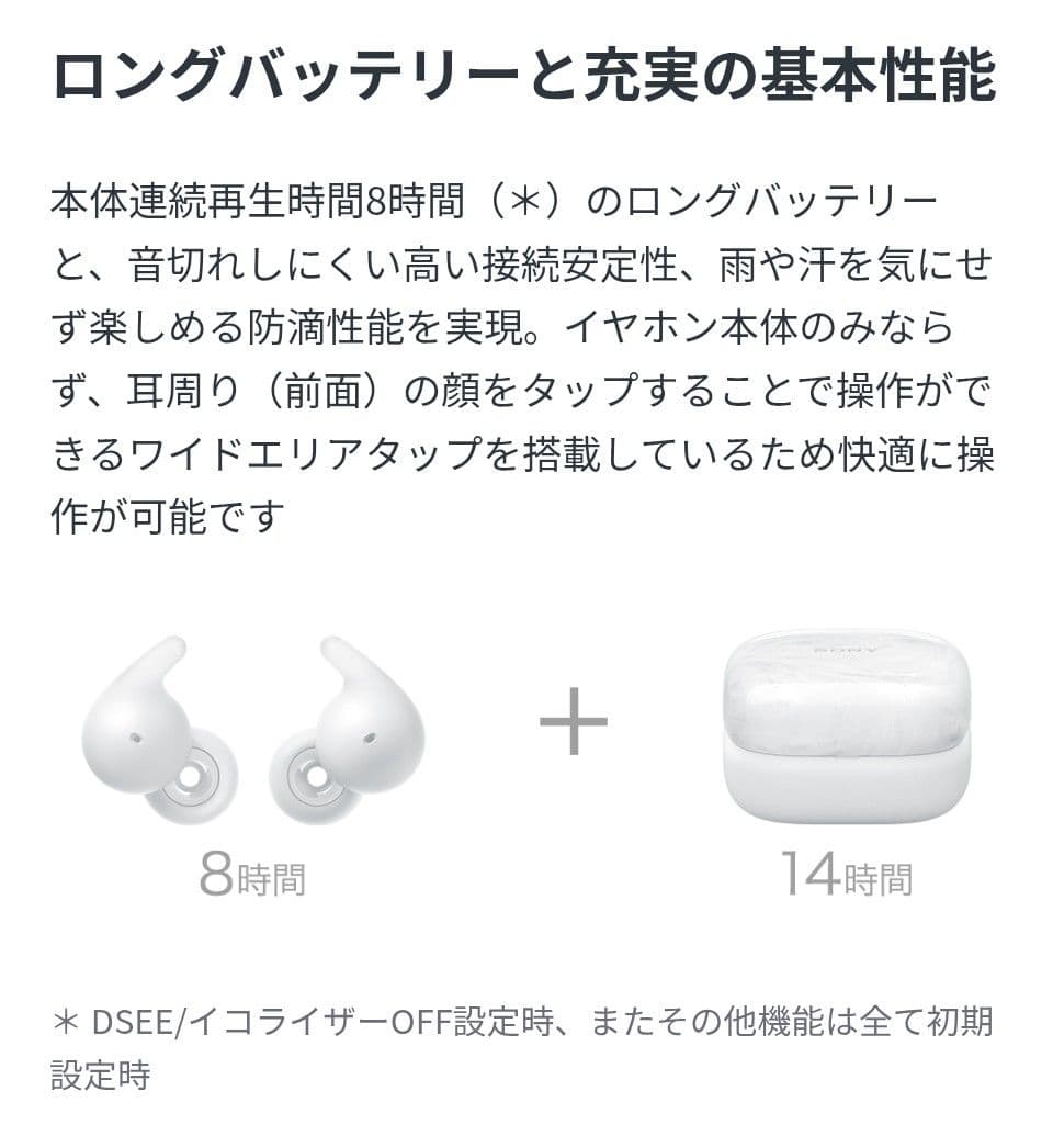 SONY LinkBuds Open ワイヤレスイヤホン