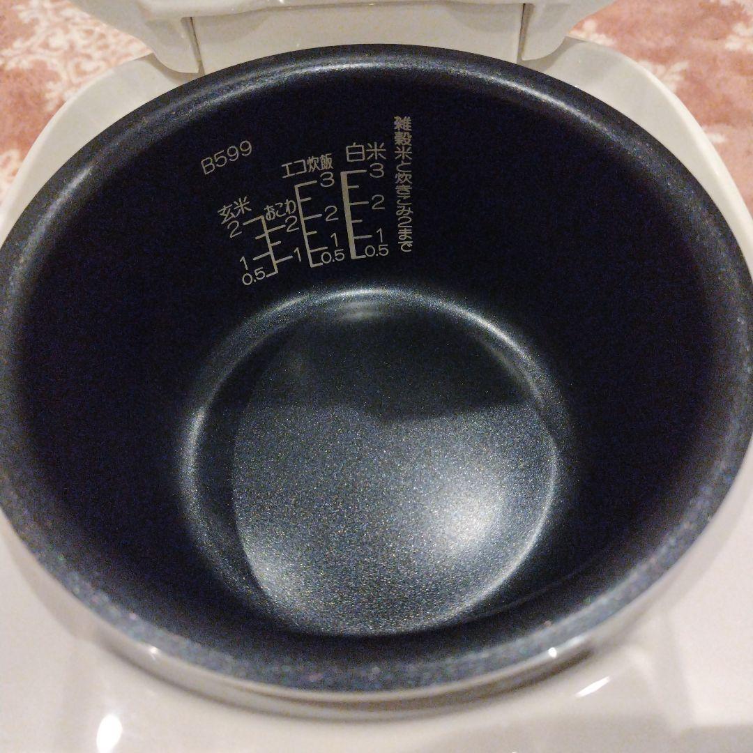 象印　 炊飯器　極め炊き　３合