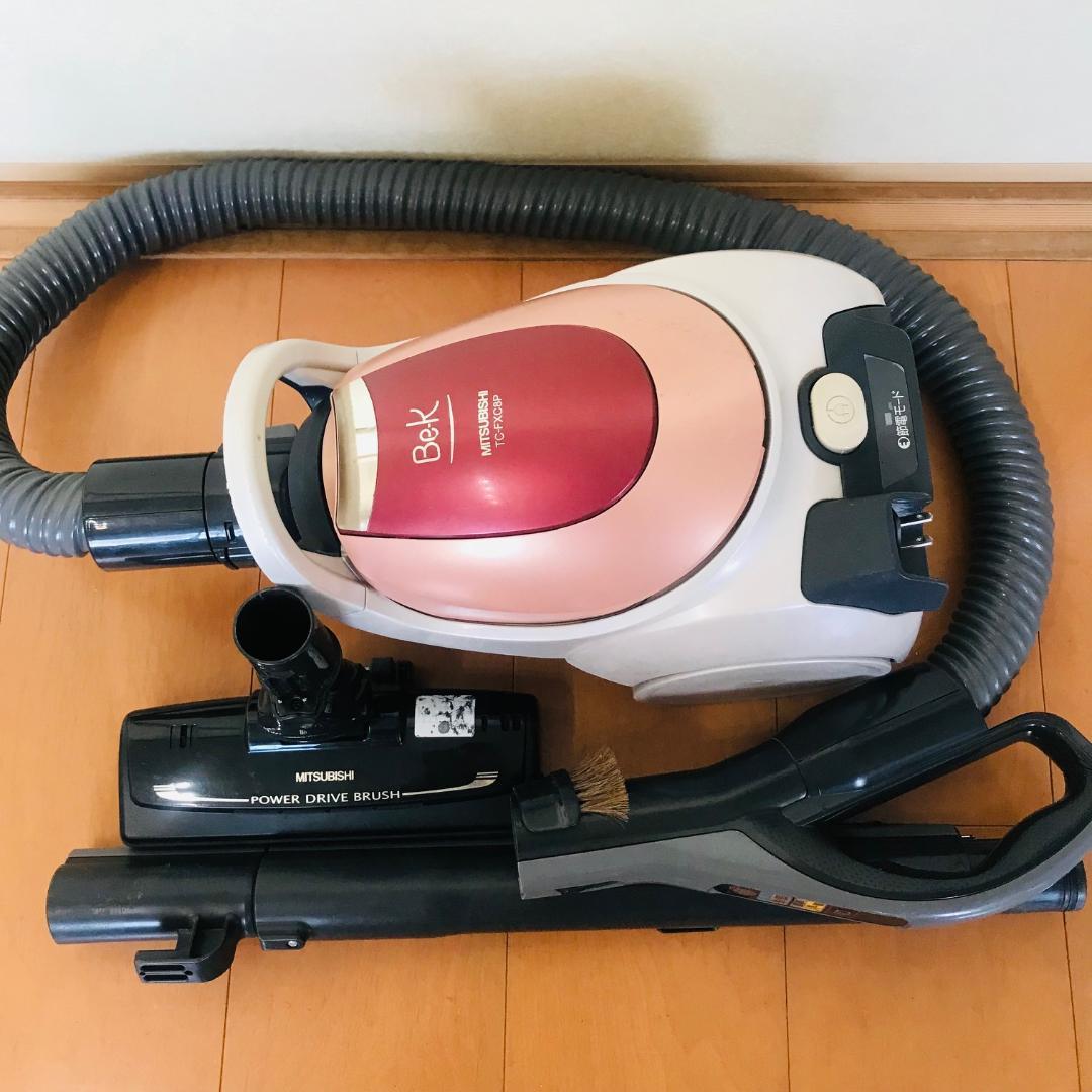 【良品】三菱掃除機　TC-FXC8P　紙パック式 ブラシ自走機能