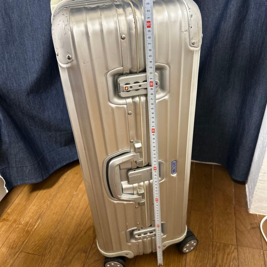 RIMOWAアルミ製シルバーキャリーケース