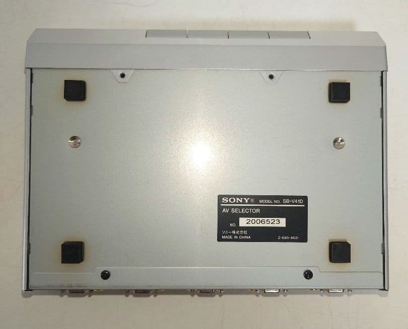 【2台】SONYソニー AV SELECTOR SB-V41D セレクターD端子