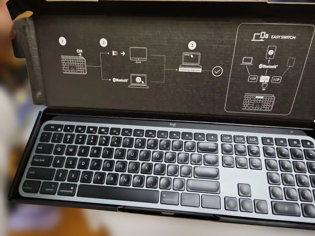 【訳あり】大人気 高機能 ロジクール MX KEYS for Mac US配列