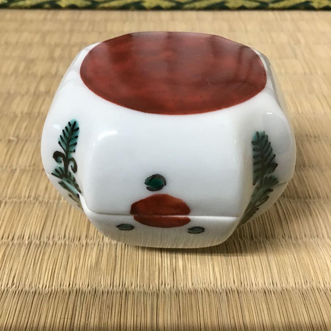 茶道具　香合　味渓窯　永寿作　共箱　S144KG