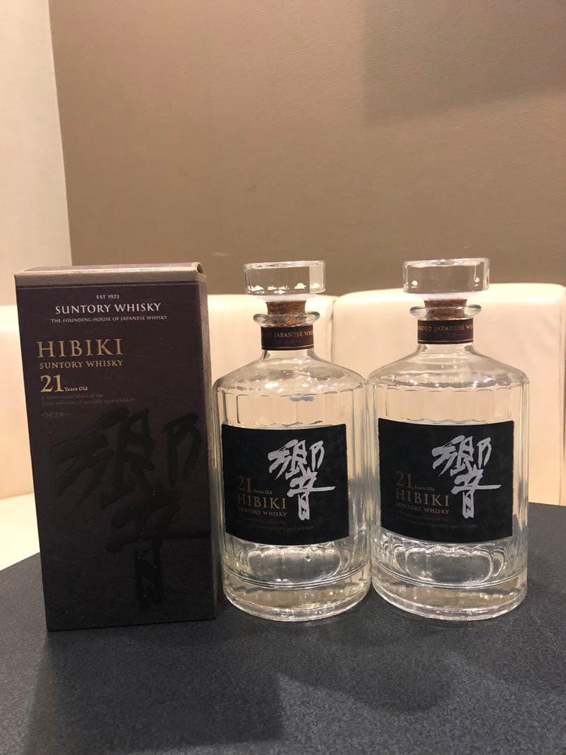 Hibiki 21年ウイスキー 2本セット 箱入り