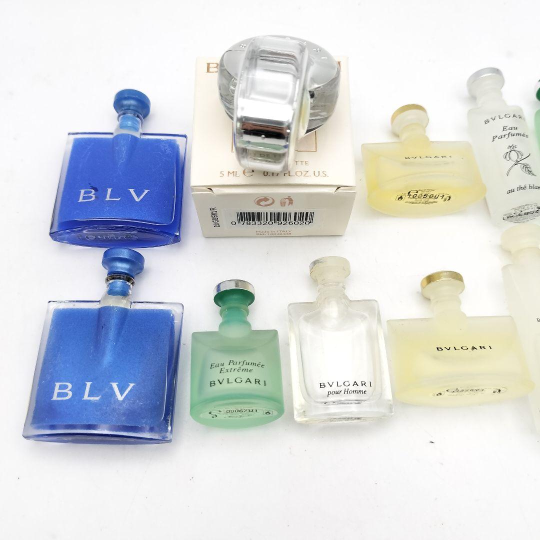 ■未使用あり　ブルガリ　ミニ香水11個　プールオム　オムニア　オパフメ