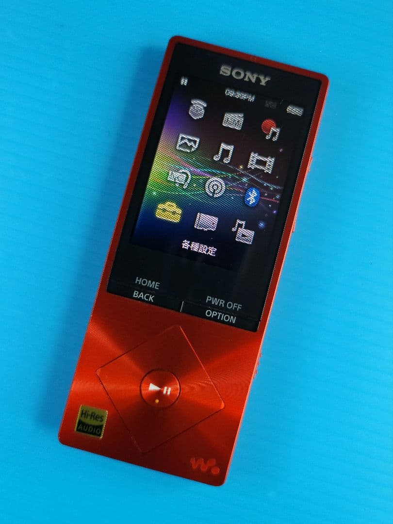【Hi-Res】SONY WALKMAN NW-A25（R）シナバーレッド