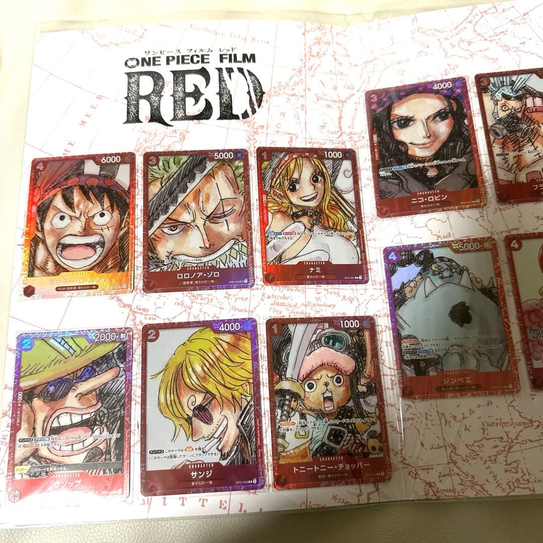 ワンピースカードプレミアムカードコレクションONE PICE FILM RED