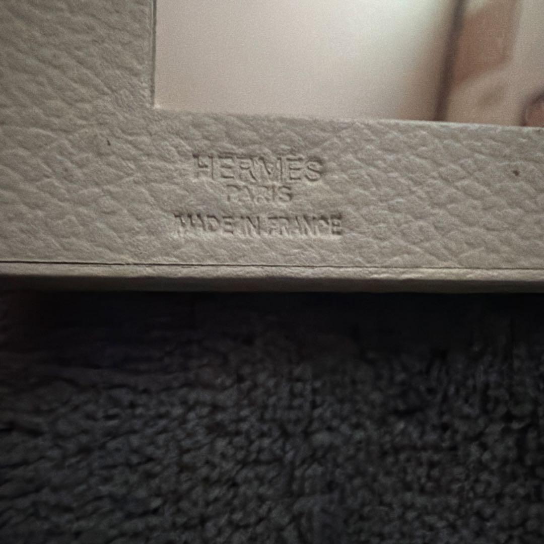 HERMES アイボリー 手鏡