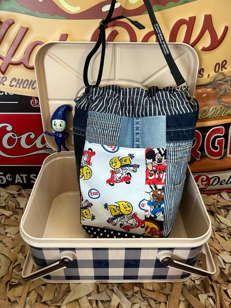 ショルダーバック　ハンドメイド
