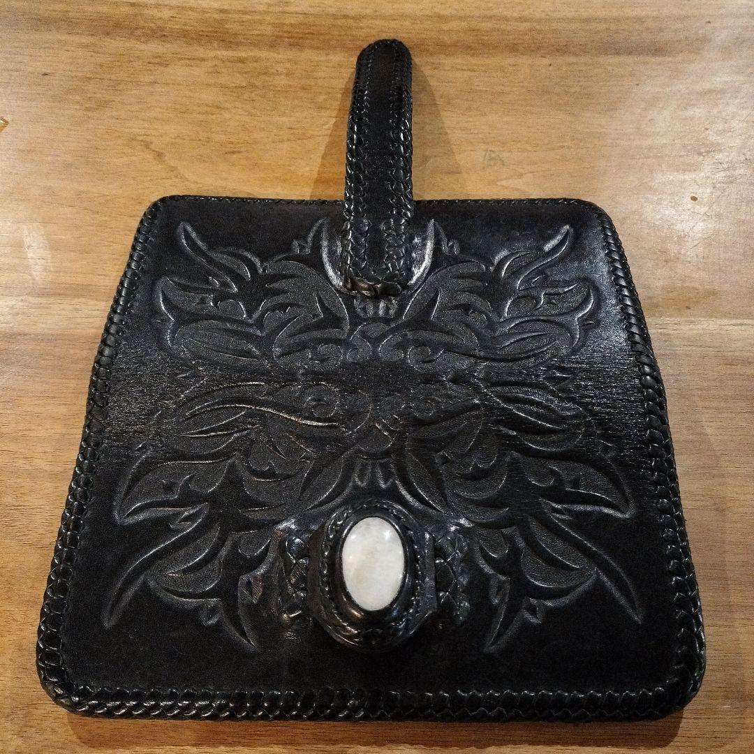 LEATHER TUNA カービング長財布