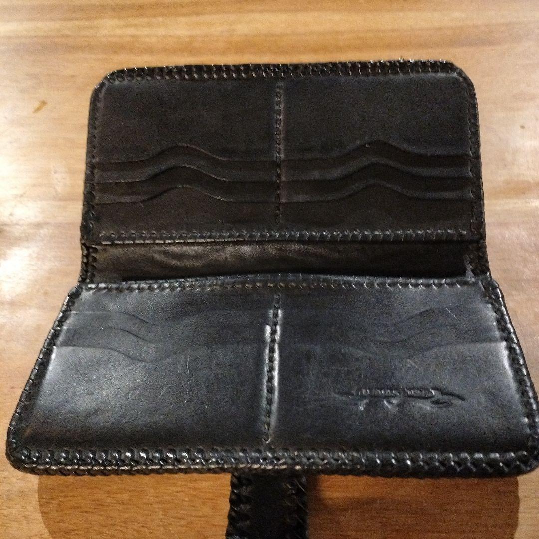 LEATHER TUNA カービング長財布