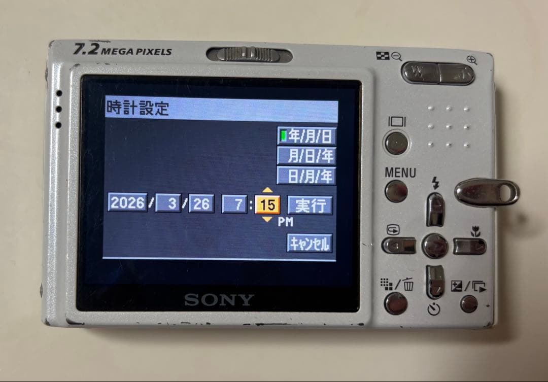 SONY　DSC-T10 Cyber-shot サイバーショット カメラ
