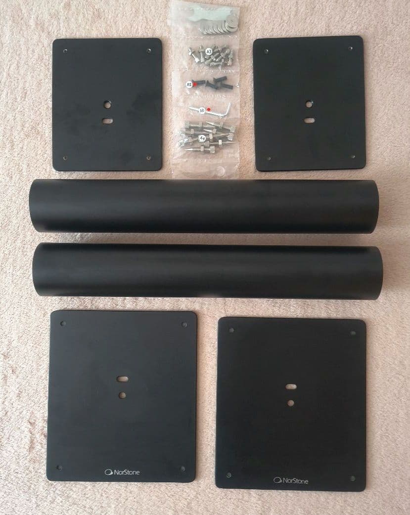 (美品)NorStone　ノールストーン スピーカースタンド　高さ50cmペア