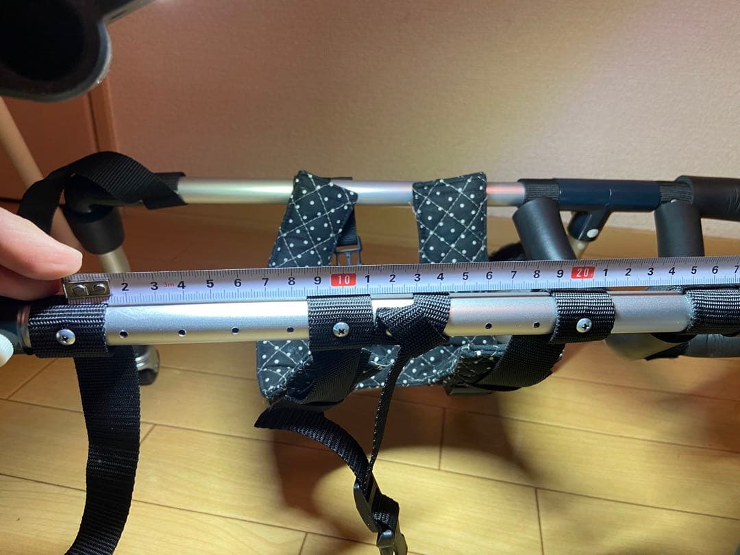 犬用アルミ車椅子　犬用歩行器　4輪