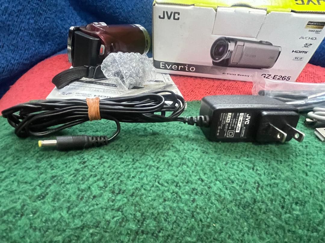 JVC EverioハイビジョンメモリームービーGZ-Ｅ265 ビデオカメラ