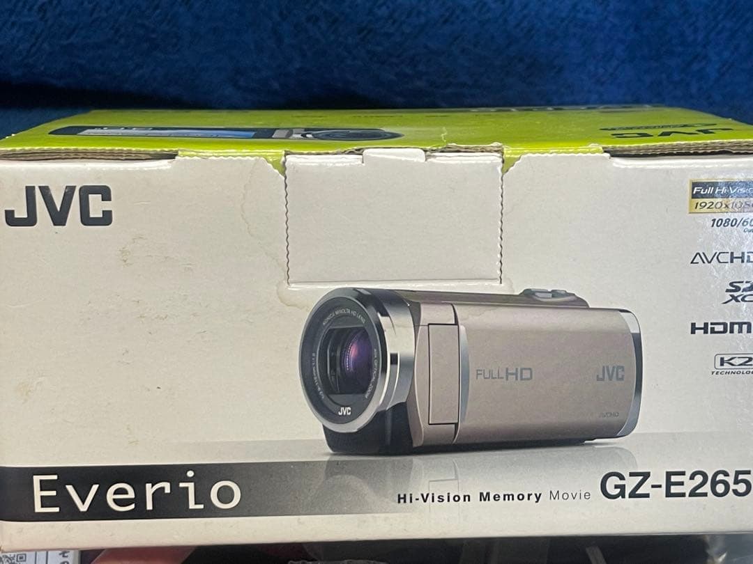 JVC EverioハイビジョンメモリームービーGZ-Ｅ265 ビデオカメラ