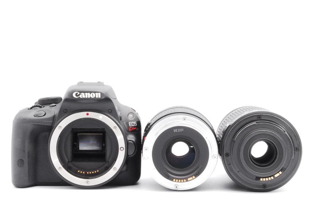 Canon Kiss X7 ダブルレンズ 美品 初心者 Wi-Fi SD対応