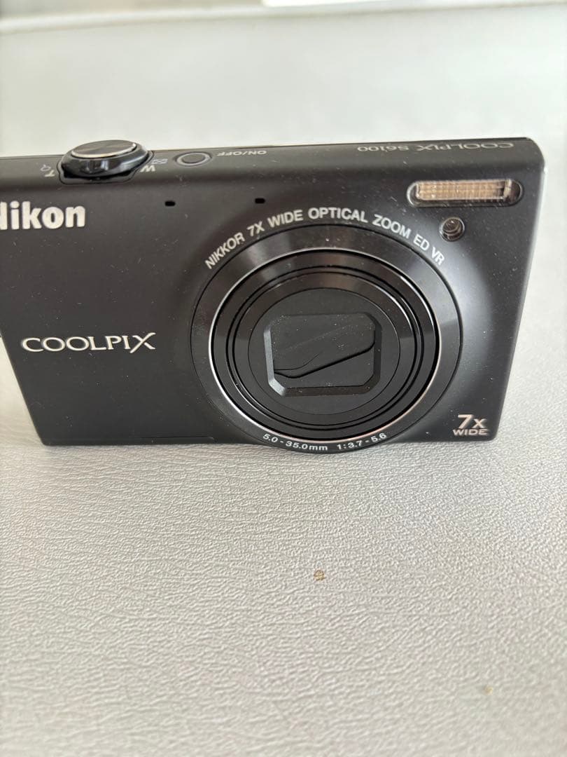 Nikon COOLPIX S6100 ブラック｜付属品完備｜別売り革ケース付き