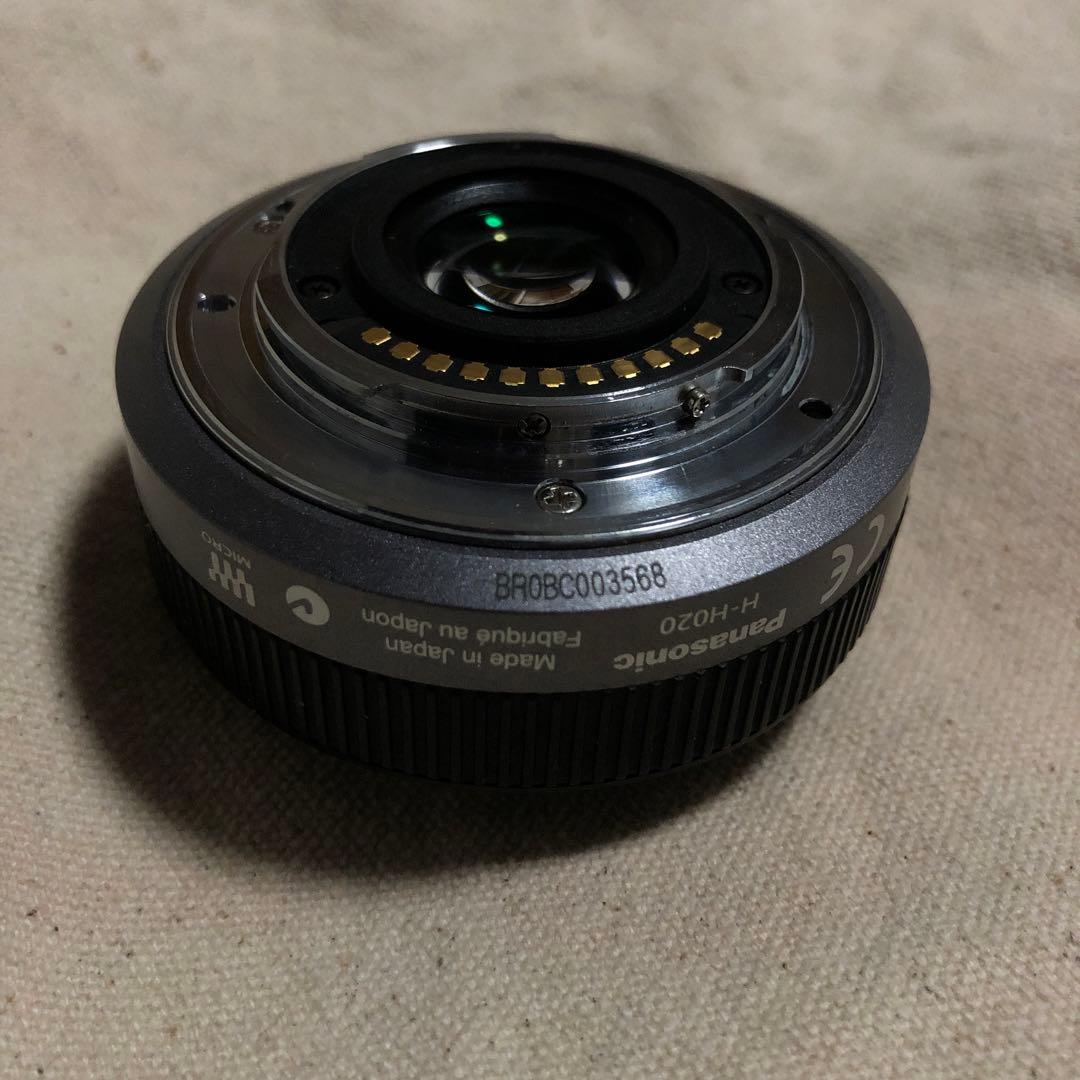 Panasonic LUMIX G 20mm F1.7 H-H020 パンケーキ