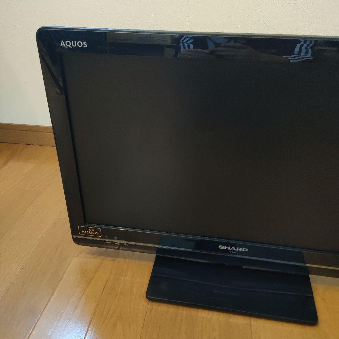 SHARP 22型 液晶テレビ ブラック AQUOS LC-22K7-B