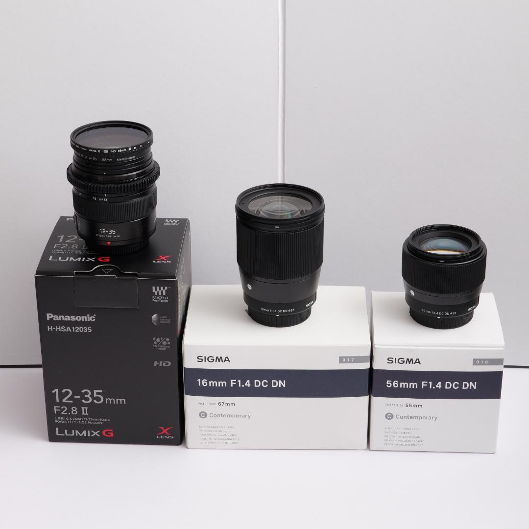 LUMIX GH6 ボディ＋レンズ３本　まとめ売り　超美品
