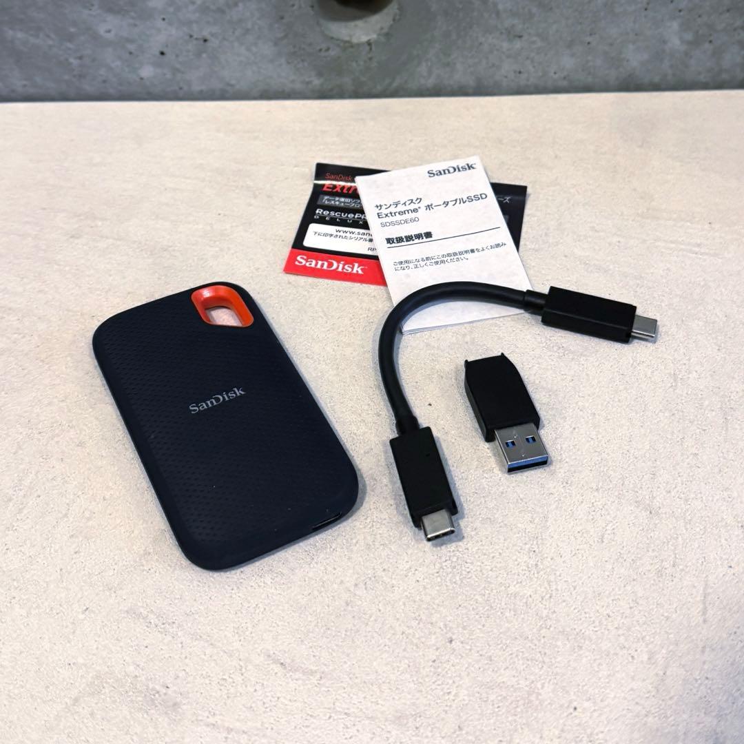 SanDisk Extreme ポータブル SSD 1TB