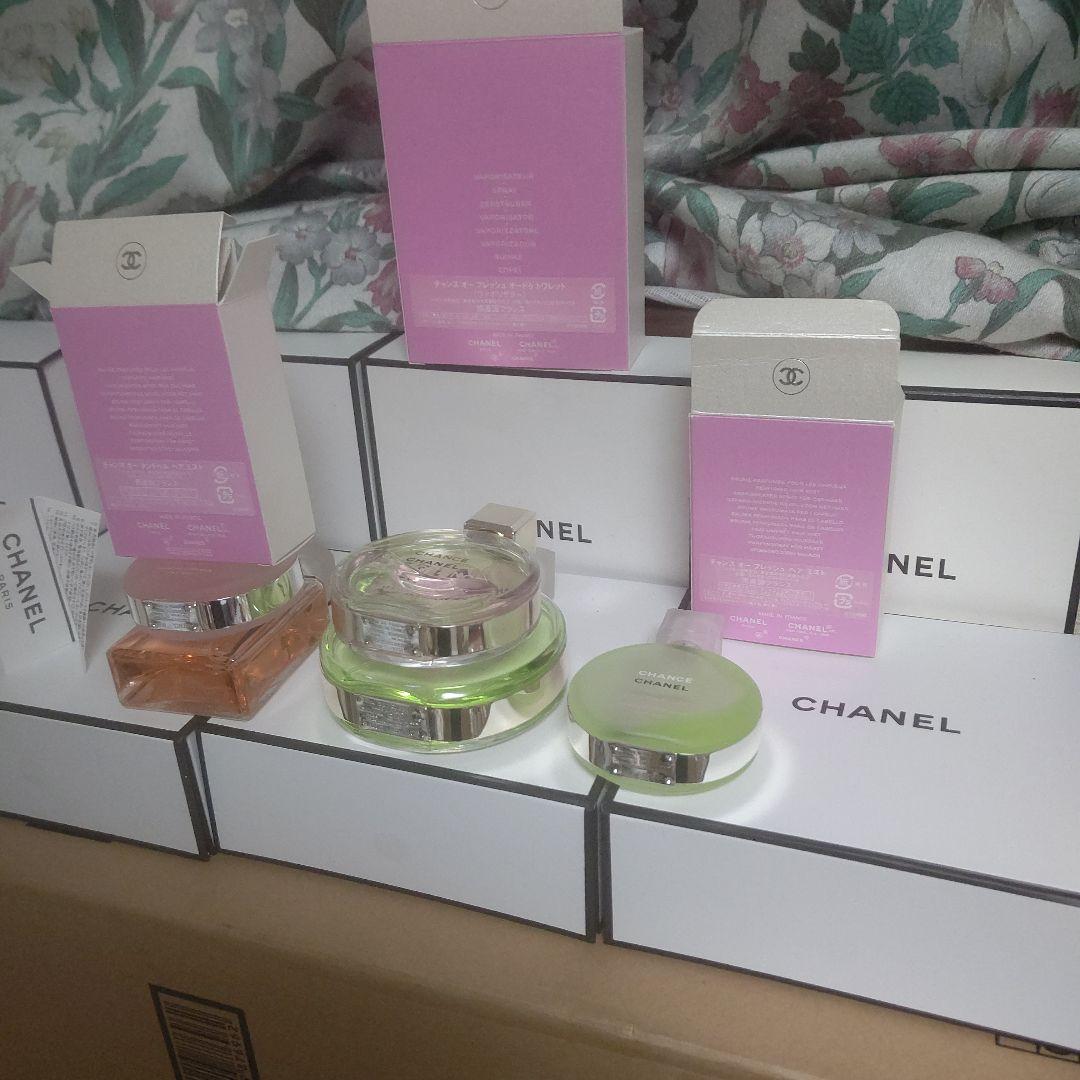 CHANEL チャンスオーフレッシュオードゥトワレット100ml まとめ売り5点