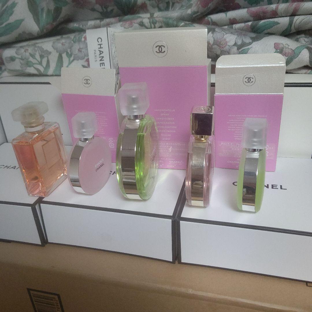 CHANEL チャンスオーフレッシュオードゥトワレット100ml まとめ売り5点