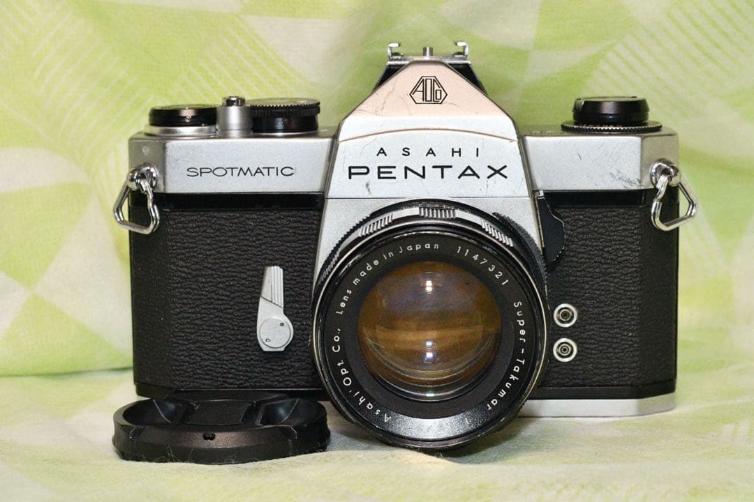 《動作品》pentax sp + 55/1.8標準レンズ付き　a288