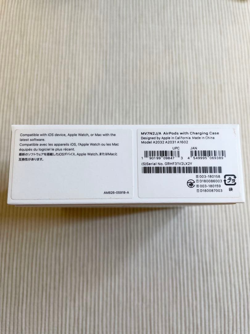 Apple AirPods2 　第２世代　 A1602/A2031/A2032