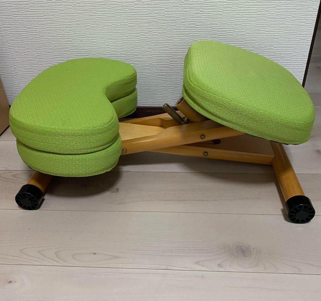 【美品】宮武製作所プロポーションチェア　グリーン