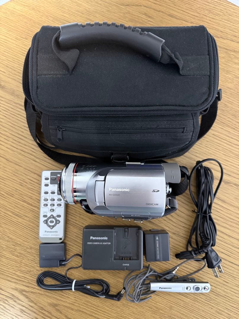 【動作品】Panasonic NV-GS500 MiniDV対応 ビデオカメラ