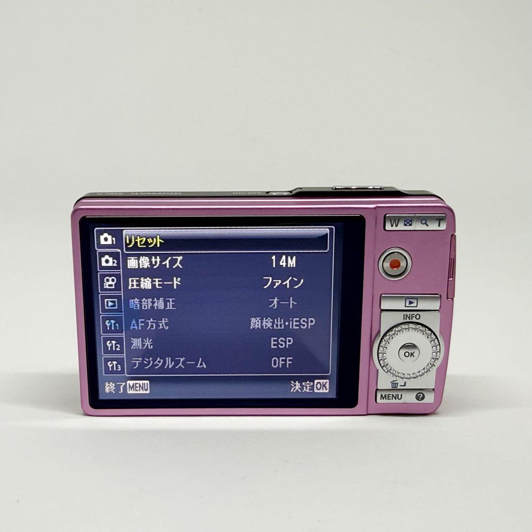 OLYMPUS μ-7050 ピンク オリンパス コンデジ
