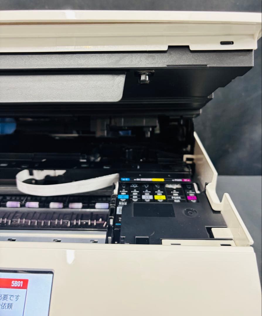 コ*ー様 Canon TS8430 インクジェットプリンター ホワイト プリンタ