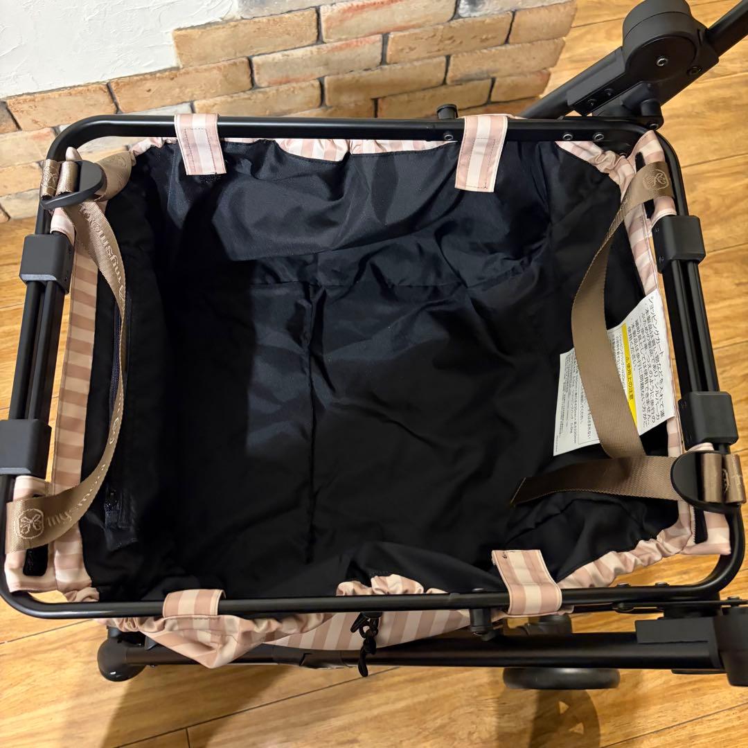 美品 mysmooi ショッピングカート エレガント　ゴールド ミスモーイ