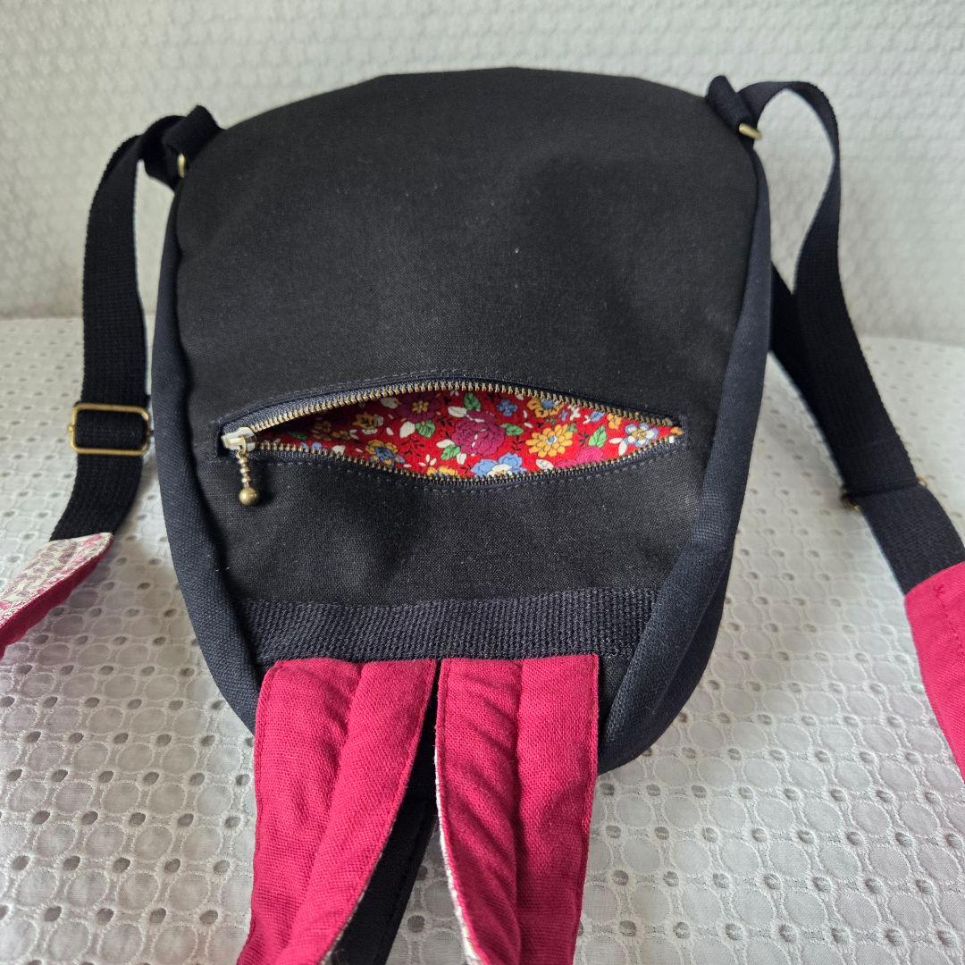 yayamua　しずく型リュック（M）　ハンドメイド
