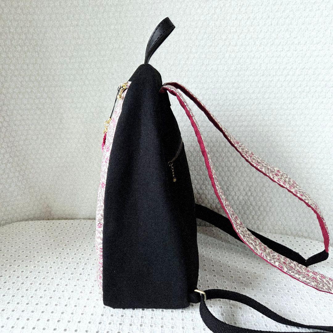 yayamua　しずく型リュック（M）　ハンドメイド