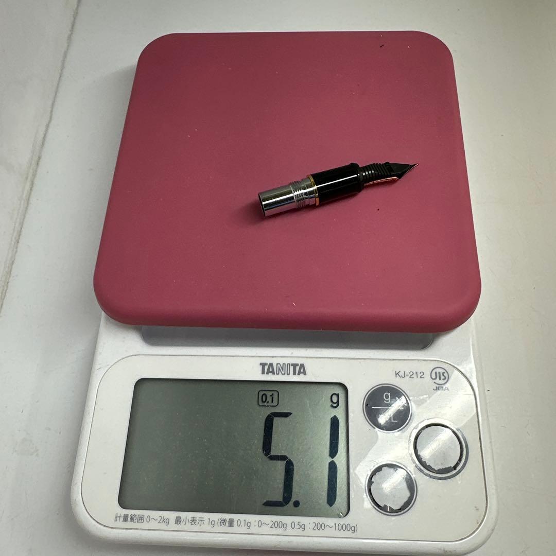 プラチナ万年筆　ペン先14K#3776 5.1g 東Y7-0411☆2Fトヒチ