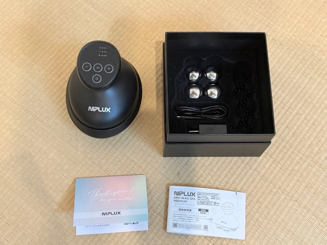 NIPLUX HEAD SPA PREMIUM ヘッドスパ 電動頭皮ブラシ
