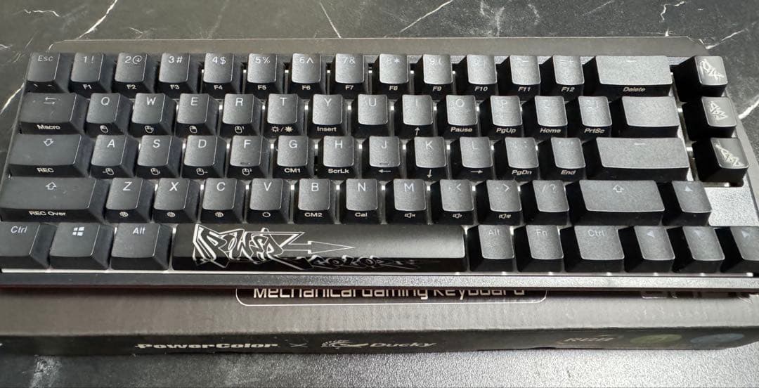 ダッキーキーボードパワーカラー茶軸