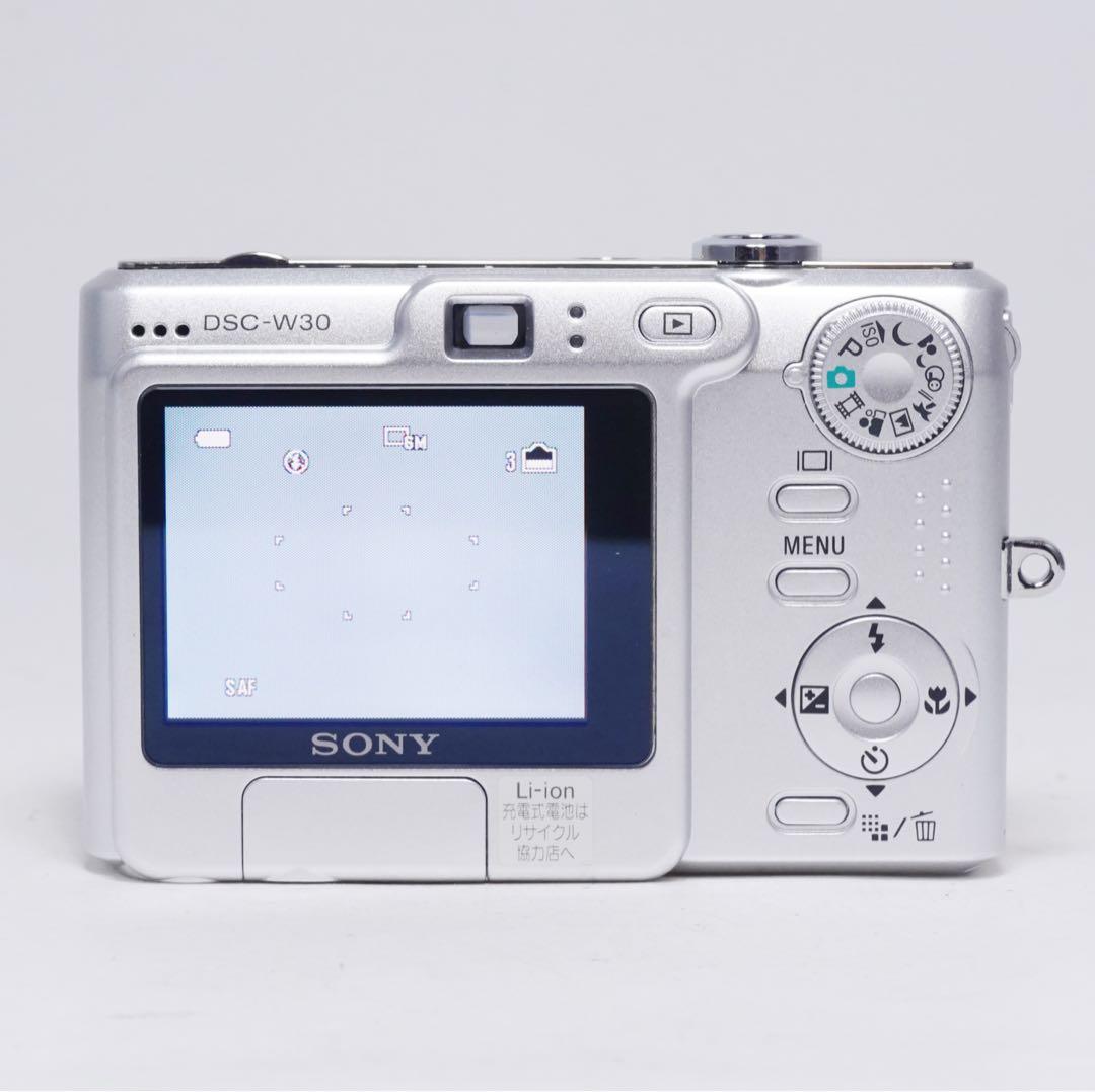 動作確認済 極美品 SONY Cybershot DSC-W30