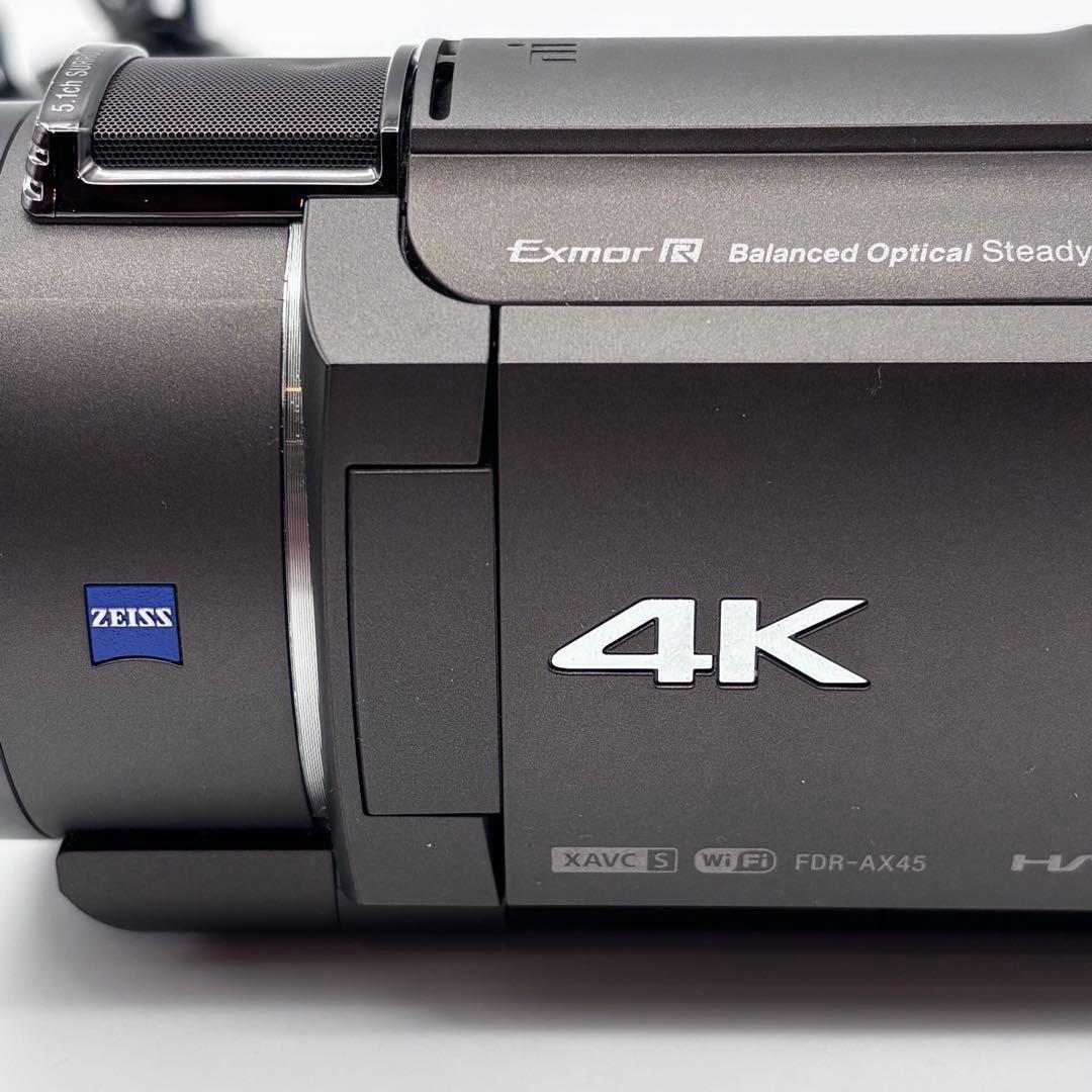 【4K】SONY ビデオカメラ　FDR-AX45 ソニー